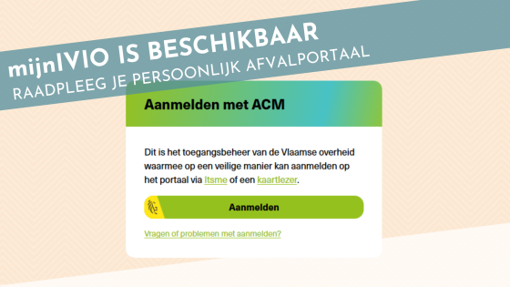 mijnIVIO-portaal beschikbaar